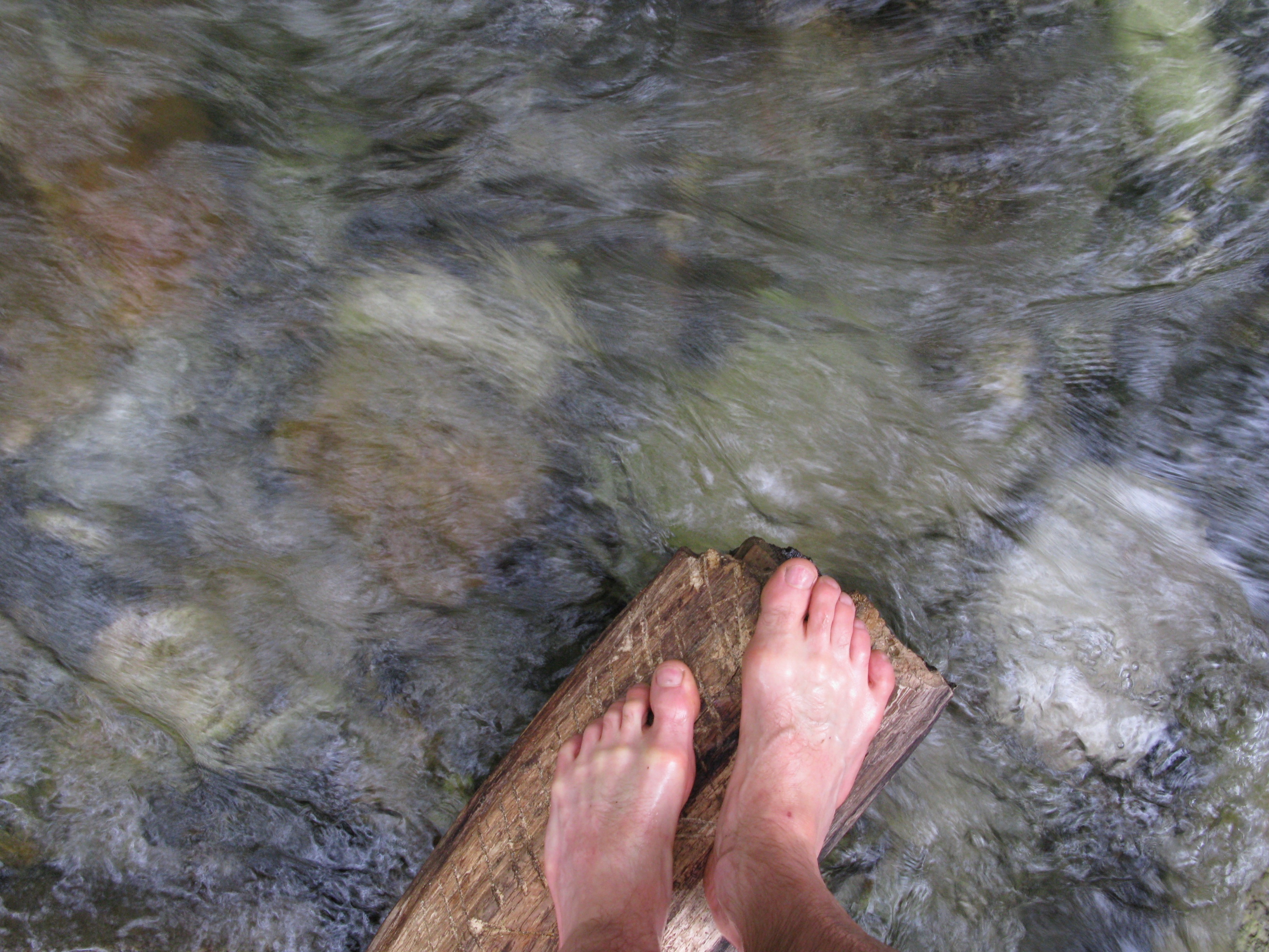 foot-array-second-crossing-log