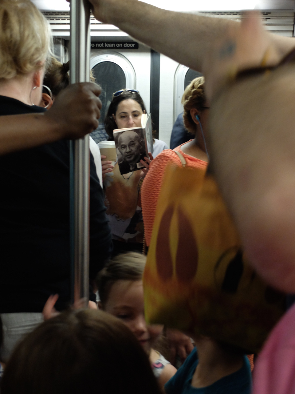 On the subway - one moment of calm